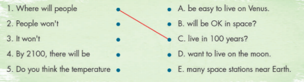 Sách bài tập tiếng Anh 8 unit 6 lesson 1