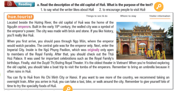 Tiếng Anh 11 Smart World Unit 6 Lesson 3