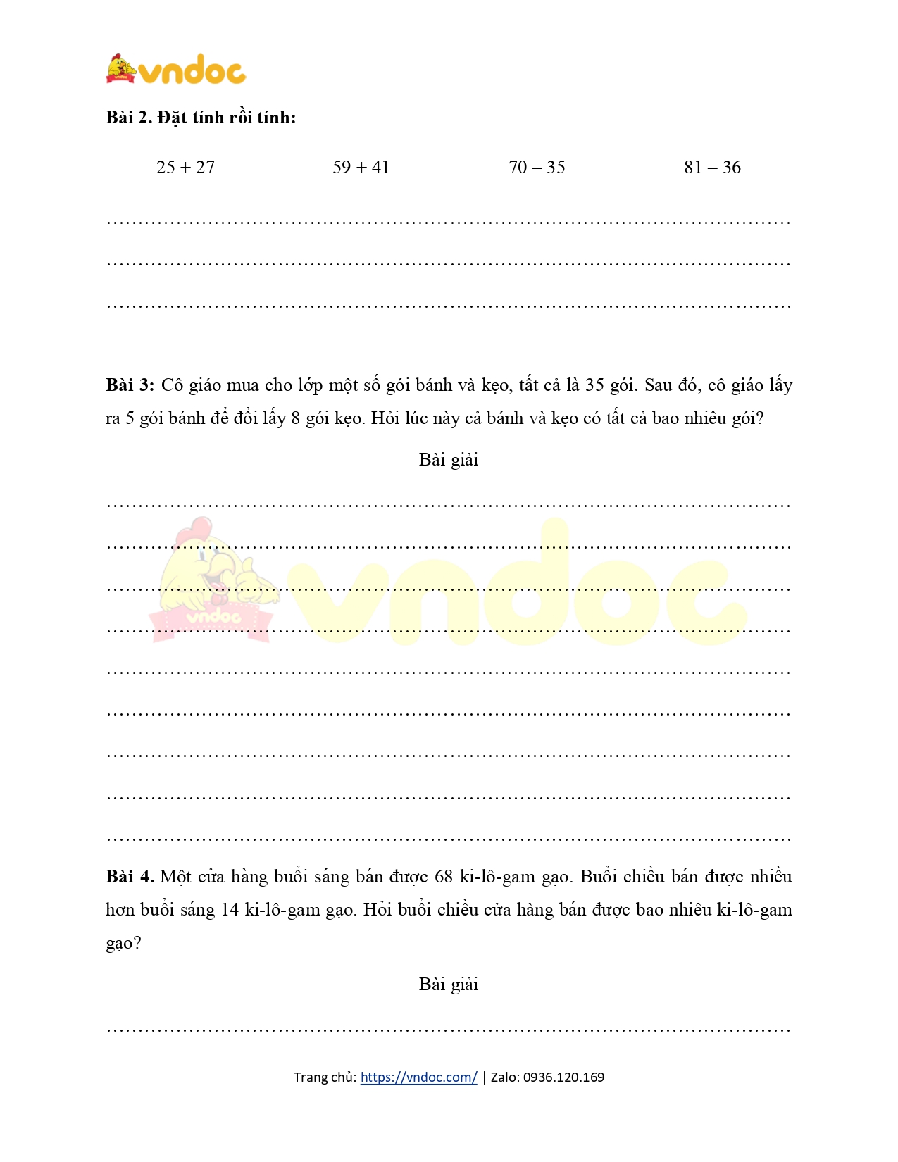 bai tap cuoi tuan 18 toan nang cao lop 2 canh dieu h2*560974