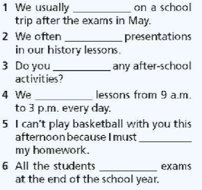 Sách bài tập Right on 8 Revision Units 5 - 6