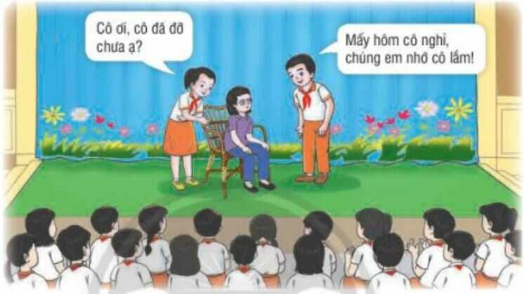 HĐTN lớp 4 trang 28 Sinh hoạt dưới cờ