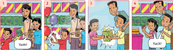 Tiếng Anh lớp 4 unit 8 lesson 2 trang 61 Family and Friends 