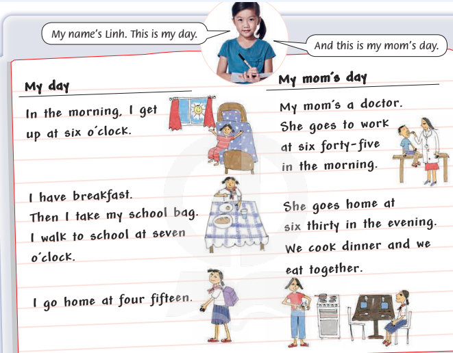 Tiếng Anh lớp 4 unit 9 lesson 5 trang 70 Family and Friends