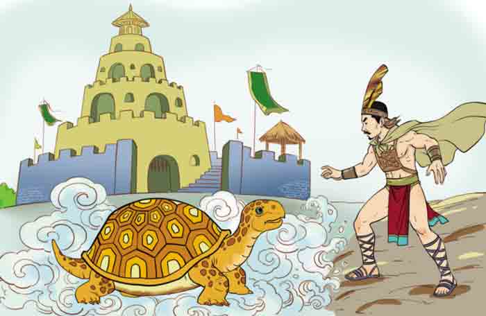 Sự tích thành Cổ Loa lớp 3