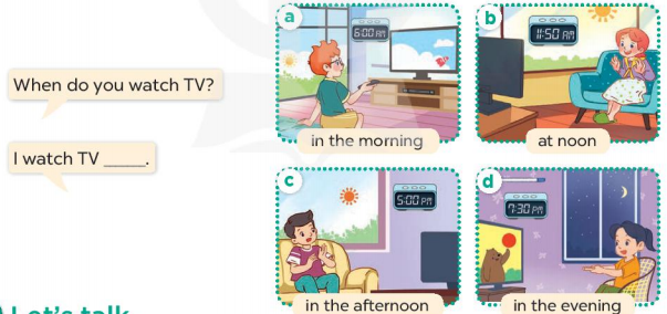 Tiếng Anh lớp 4 unit 14 lesson 1 trang 24 25 Global Success