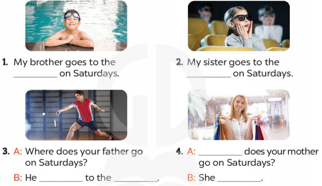 Tiếng Anh lớp 4 unit 15 lesson 1 trang 30 31 Global Success