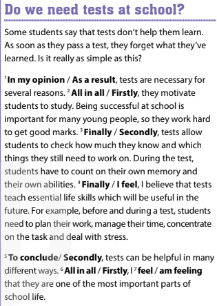 Tiếng Anh 8 Progress review 3 Friends plus