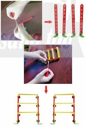 THỰC HÀNH LẮP GHÉP MÔ HÌNH CẦU VƯỢT