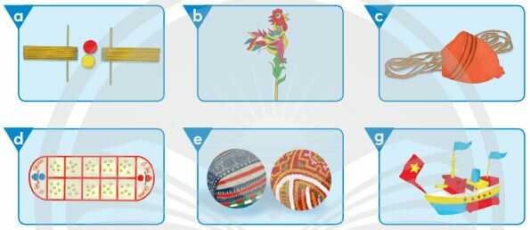 Giải SGK Công nghệ lớp 4 CTST Bài 8: Đồ chơi dân gian