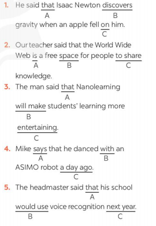 Tiếng Anh 8 unit 11 Looking back trang 122, 123 Global success