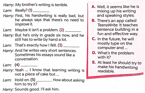 Sách bài tập tiếng Anh lớp 8 unit 10 Communication in the future