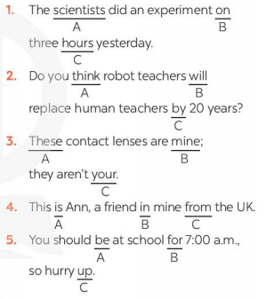 Tiếng Anh 8 Review 4 Language trang 134 Global success