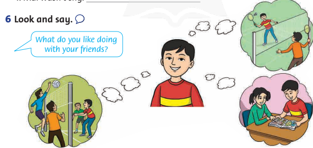 Tiếng Anh lớp 4 Review 4 trang 94, 95 Family and Friends