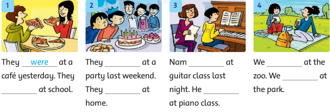 Tiếng Anh lớp 4 unit 12 lesson 2 trang 89 Family and Friends 