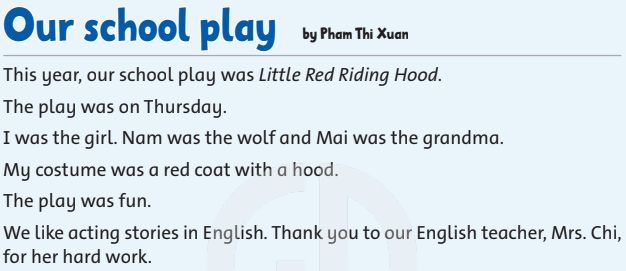 Tiếng Anh lớp 4 unit 12 lesson 5 trang 92 Family and Friends