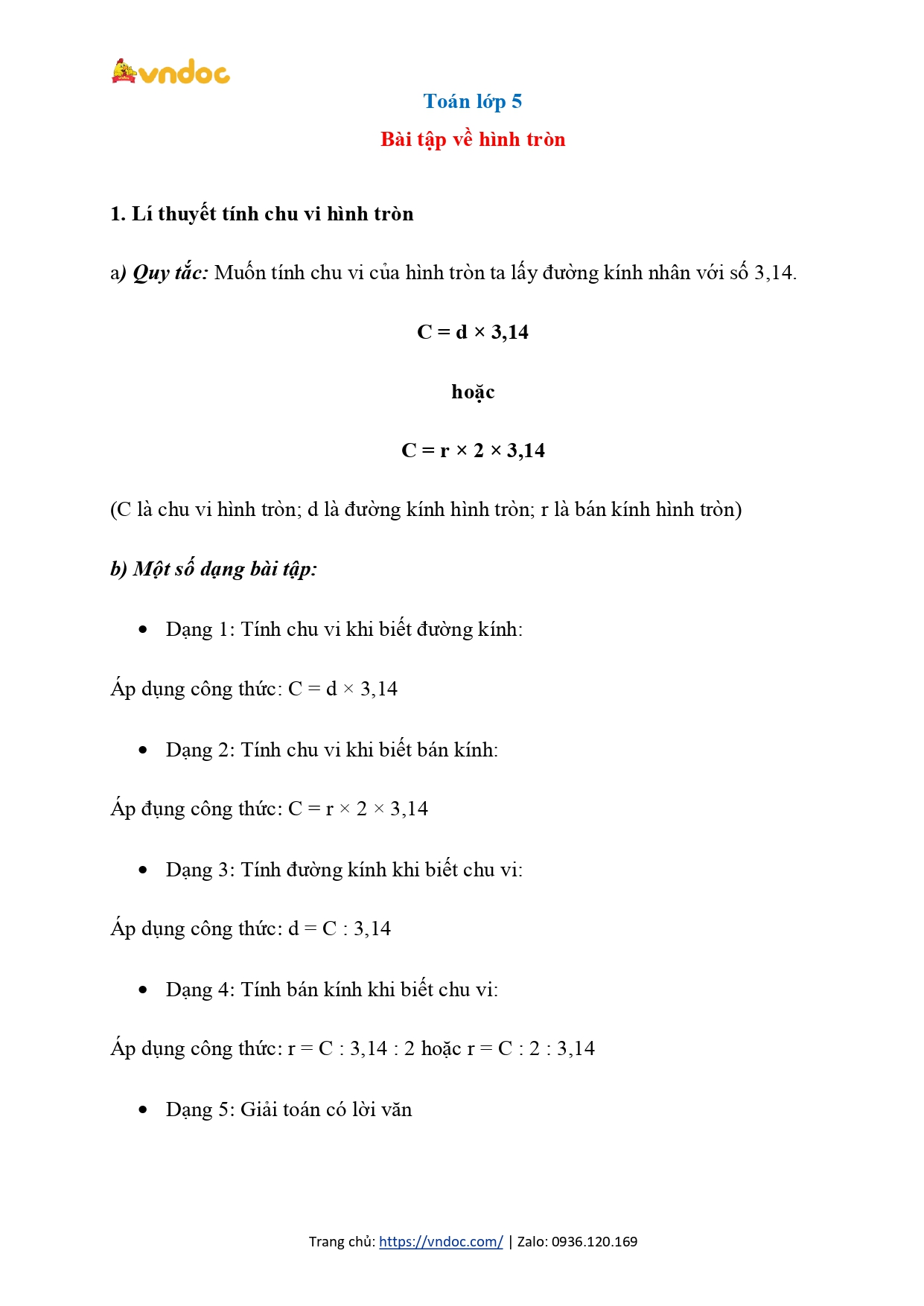 bai tap toan lop 5 bai toan ve hinh tron page 0001*565905