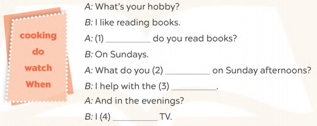 Sách bài tập tiếng Anh lớp 4 unit 14 Global success