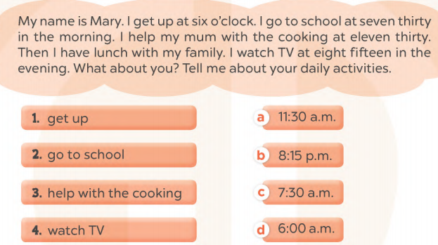 Sách bài tập tiếng Anh lớp 4 unit 14 Global success