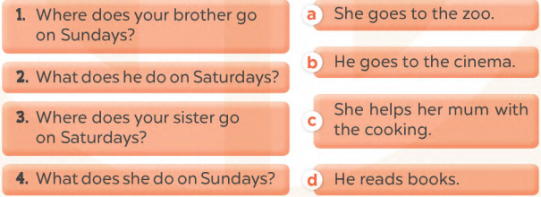 Sách bài tập tiếng Anh lớp 4 unit 15 Global success