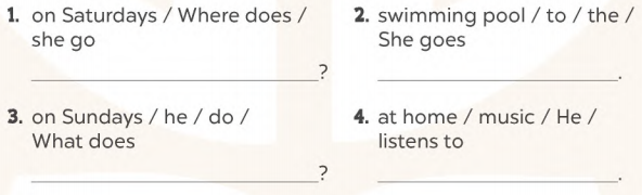 Sách bài tập tiếng Anh lớp 4 unit 15 Global success
