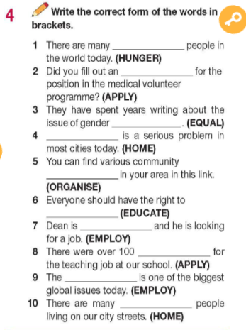 Tiếng Anh 11 Bright Unit 6 Vocabulary Expansion
