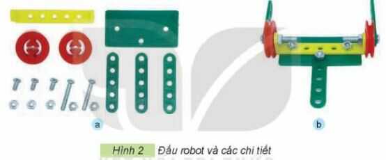 Giải SGK Công nghệ lớp 4 KNTT Bài 9: Lắp ghép mô hình robot