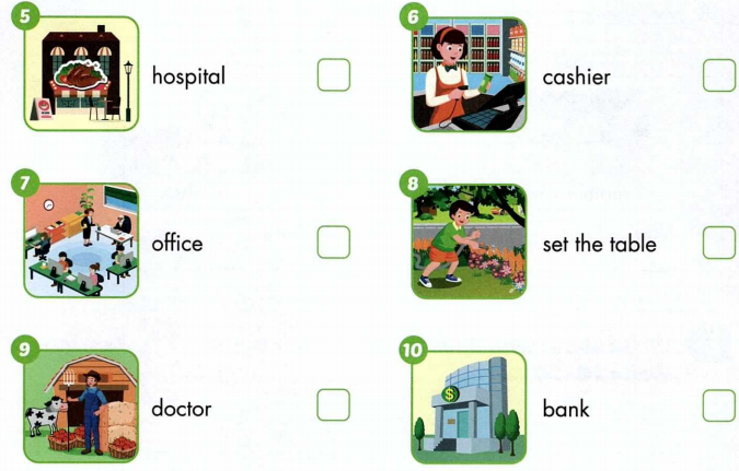 Sách bài tập tiếng Anh 4 unit 7 Review and Practice i Learn Smart Start