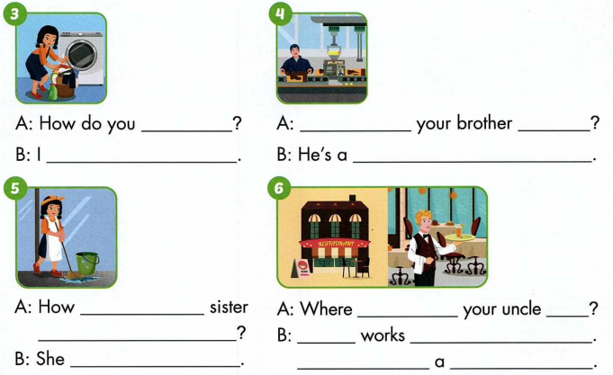 Sách bài tập tiếng Anh 4 unit 7 Review and Practice i Learn Smart Start