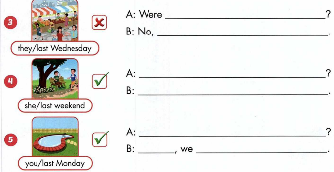 Sách bài tập tiếng Anh 4 unit 8 lesson 2 i Learn Smart Start