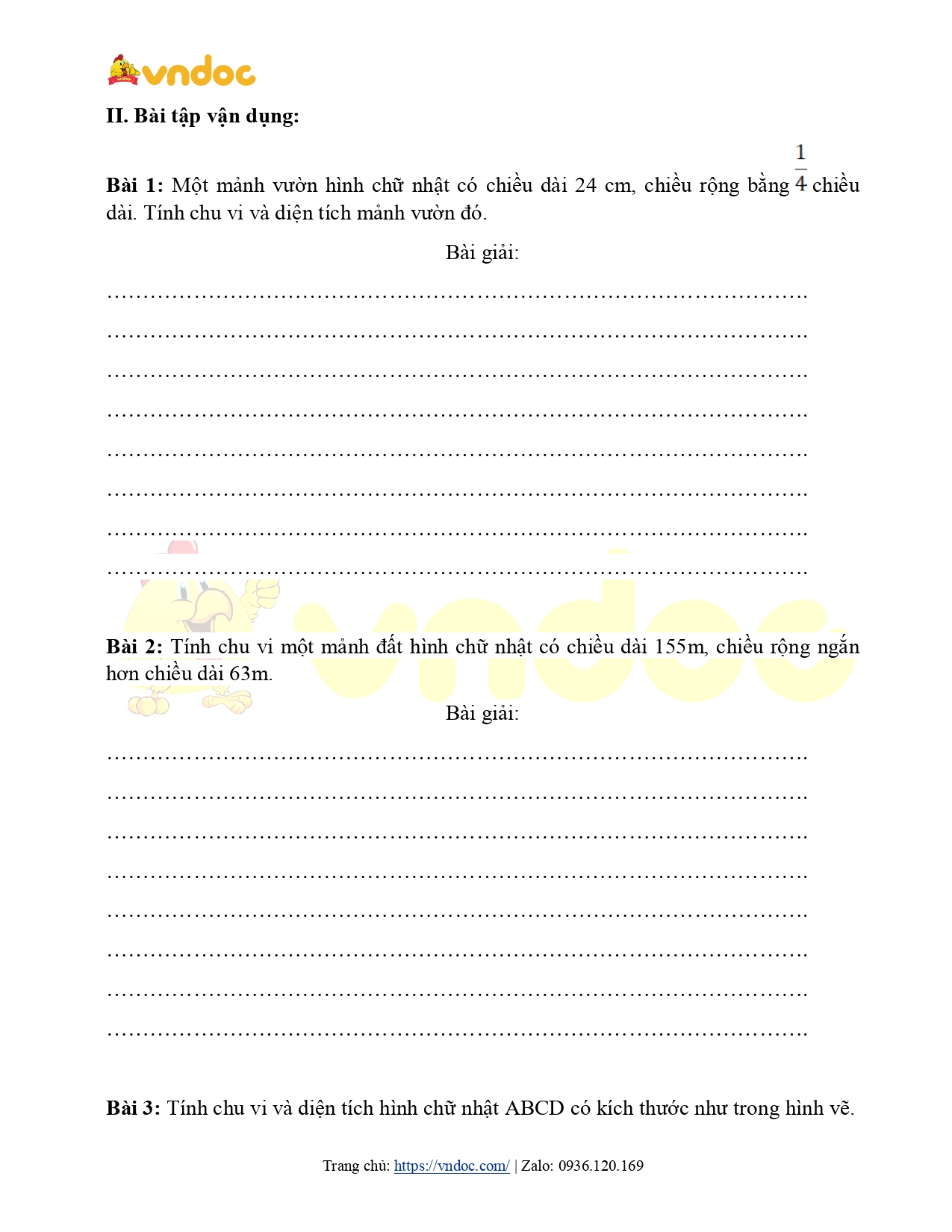 bai tap toan lop 3 on tap ve chu vi dien tich page 0004*568123