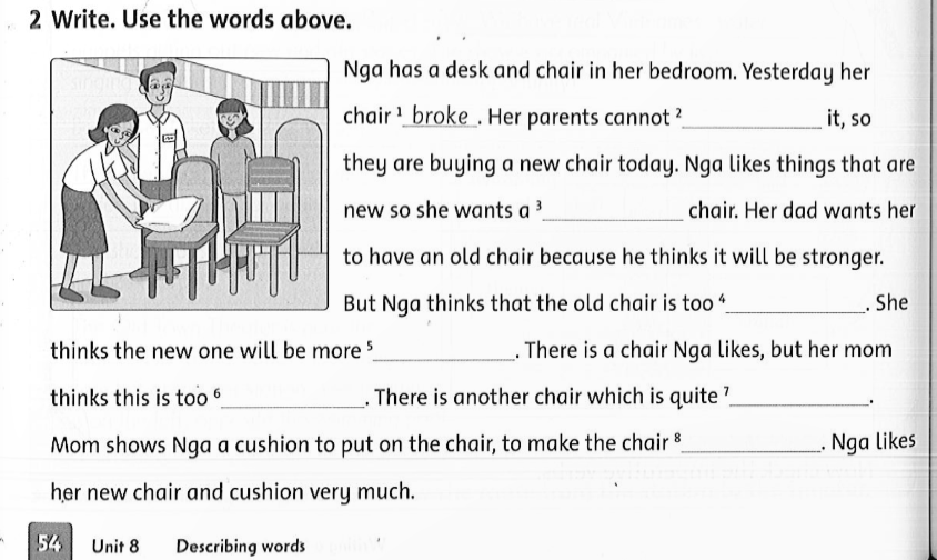 Family and Friends 5 Workbook Unit 8 Lesson 1