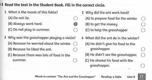 Family and Friends 5 Workbook Unit 8 Lesson 5