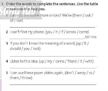 Friends Global 11 Workbook Unit 6 6E Words Skills