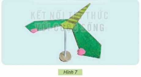 Giải SGK Công nghệ lớp 4 KNTT Bài 12: Làm chuồn chuồn thăng bằng