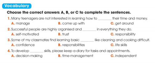 Tiếng Anh 11 Global Success Unit 8 Looking back