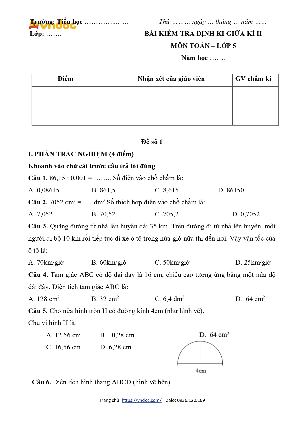 de thi giua ki 2 toan 5 de so 1 page 0001*569036