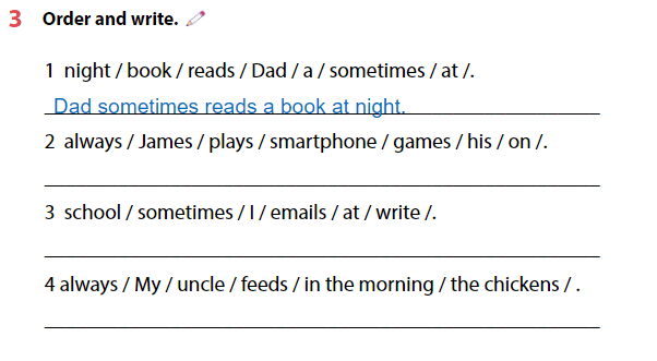 Sách bài tập tiếng Anh 4 Wonderful World Unit 8 Lesson 1