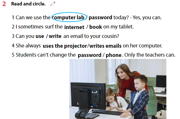 Sách bài tập tiếng Anh 4 Wonderful World Unit 8 Lesson 3