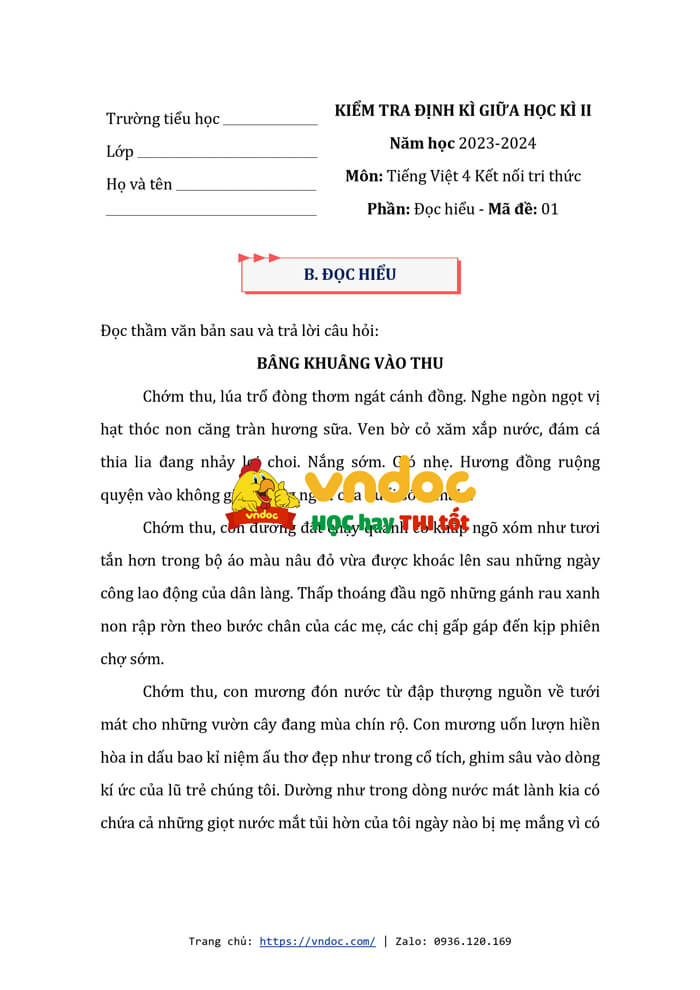 de thi tieng viet giua ki 2 lop 4 sach ket noi tri thuc de 1 h2*570416