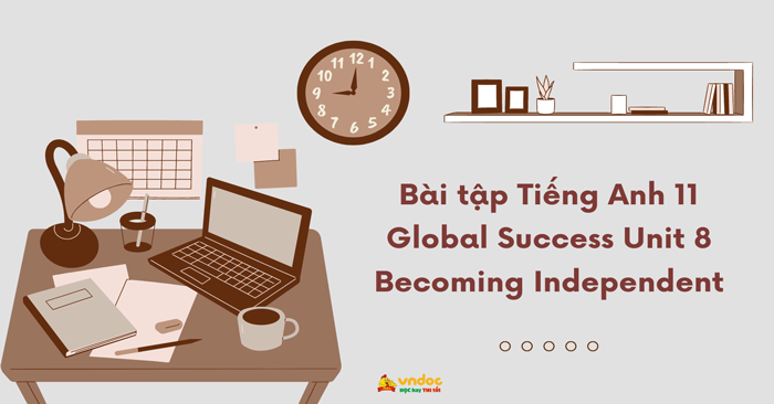 Bài tập Tiếng Anh 11 Global Success Unit 8