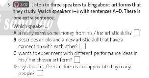 Friends Global 11 Workbook Unit 7 7A Vocabulary