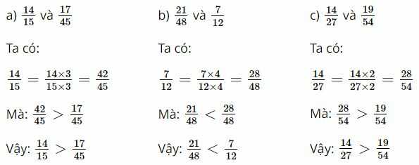 Vở bài tập Toán lớp 4 Tập 2 trang 69 Bài 1
