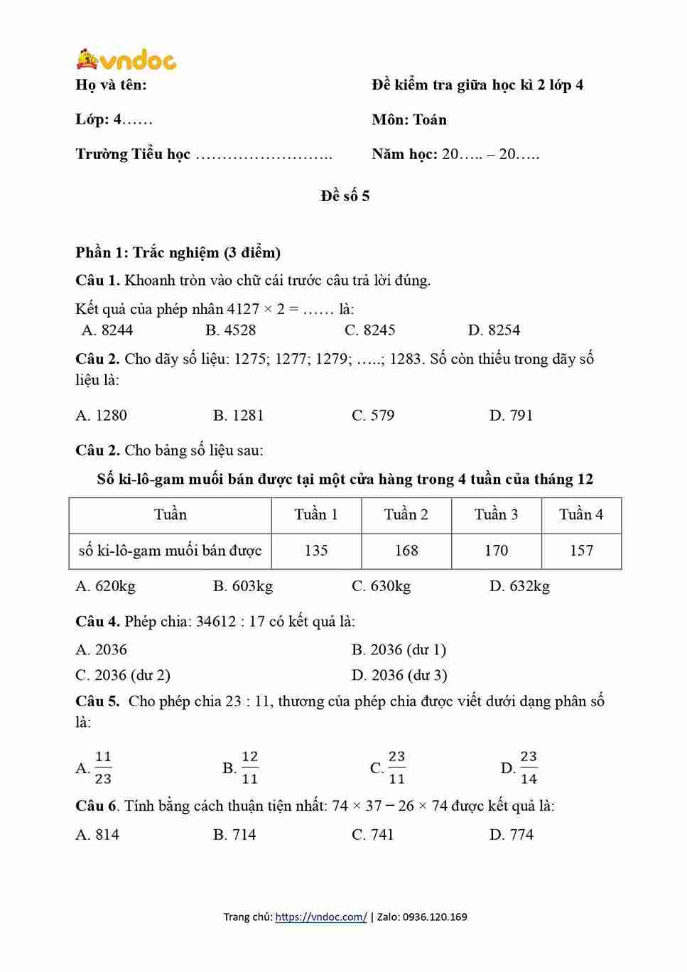 de thi giua ki 2 toan 4 kntt so 5 h1*572779