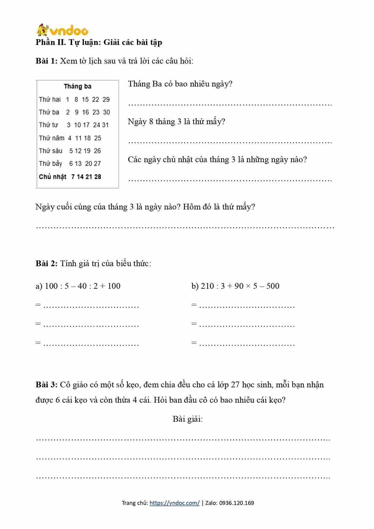 bai tap cuoi tuan 24 toan lop 3 canh dieu co ban h2*573132