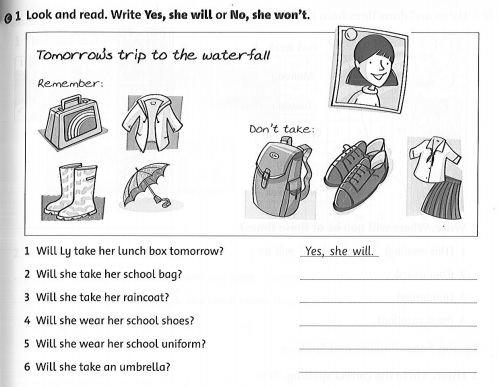 Family and friends 5 workbook Unit 9 lesson 2