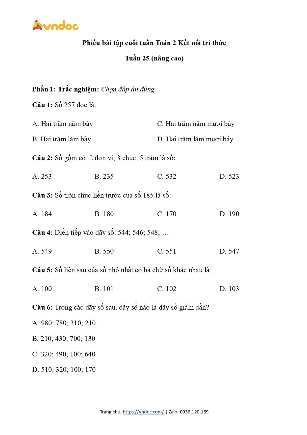 phieu kiem tra tuan 25 toan lop 2 kntt nang cao h1*574748