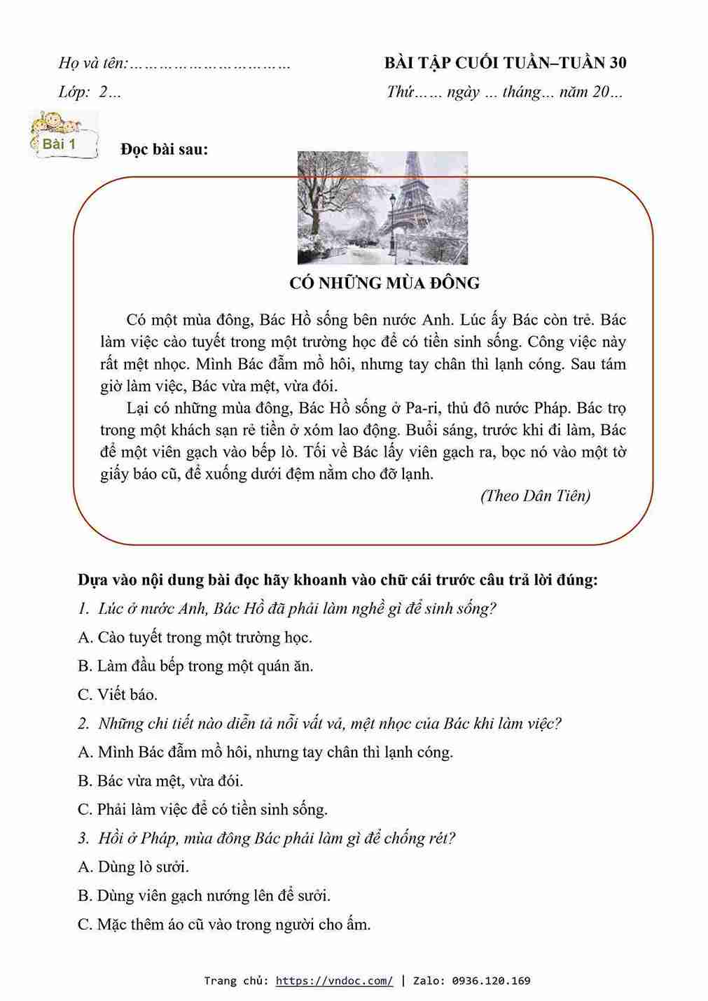 bai tap cuoi tuan tieng viet lop 2 canh dieu tuan 30 co ban hinh anh 1 1*575762