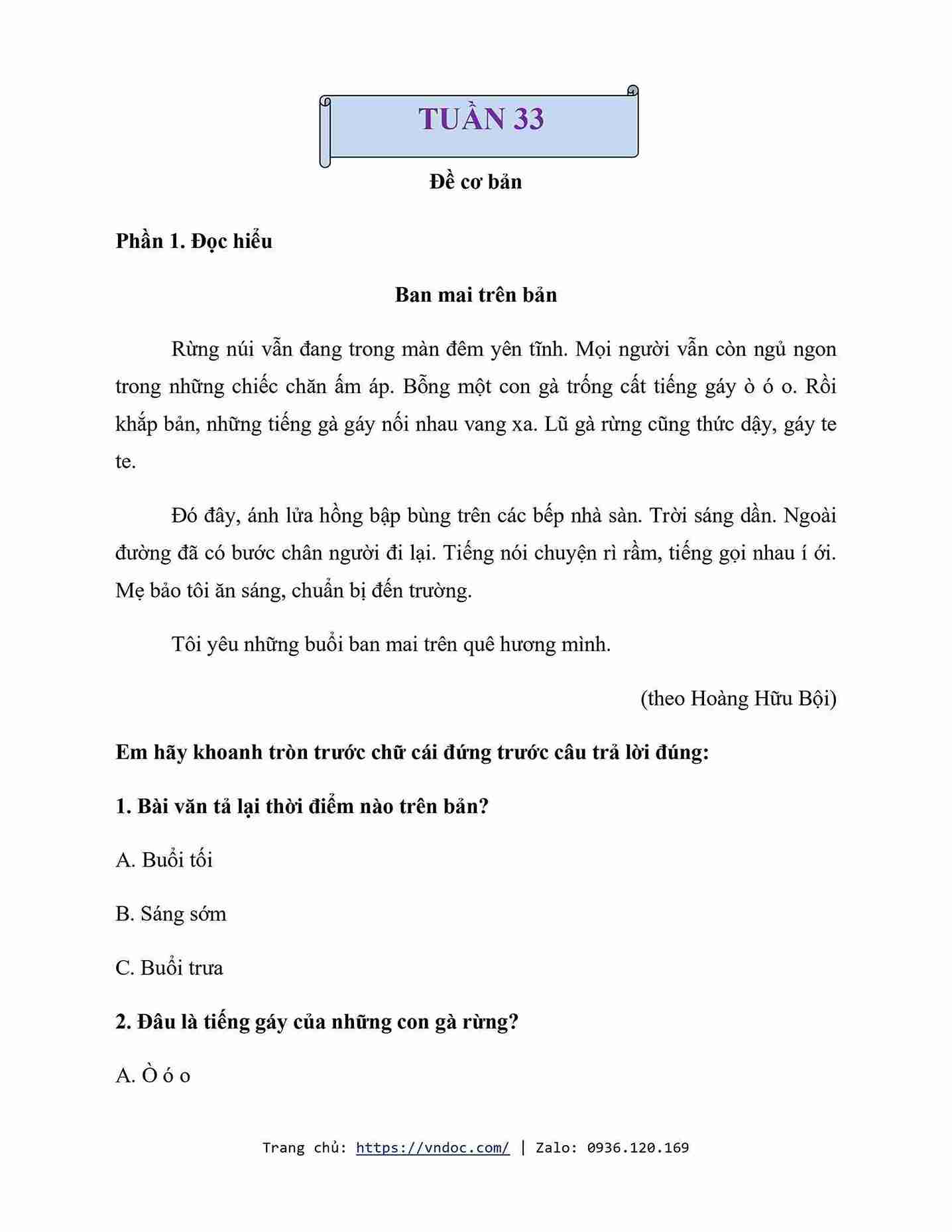 bai tap cuoi tuan tieng viet lop 2 canh dieu tuan 33 co ban hinh anh 1*575845