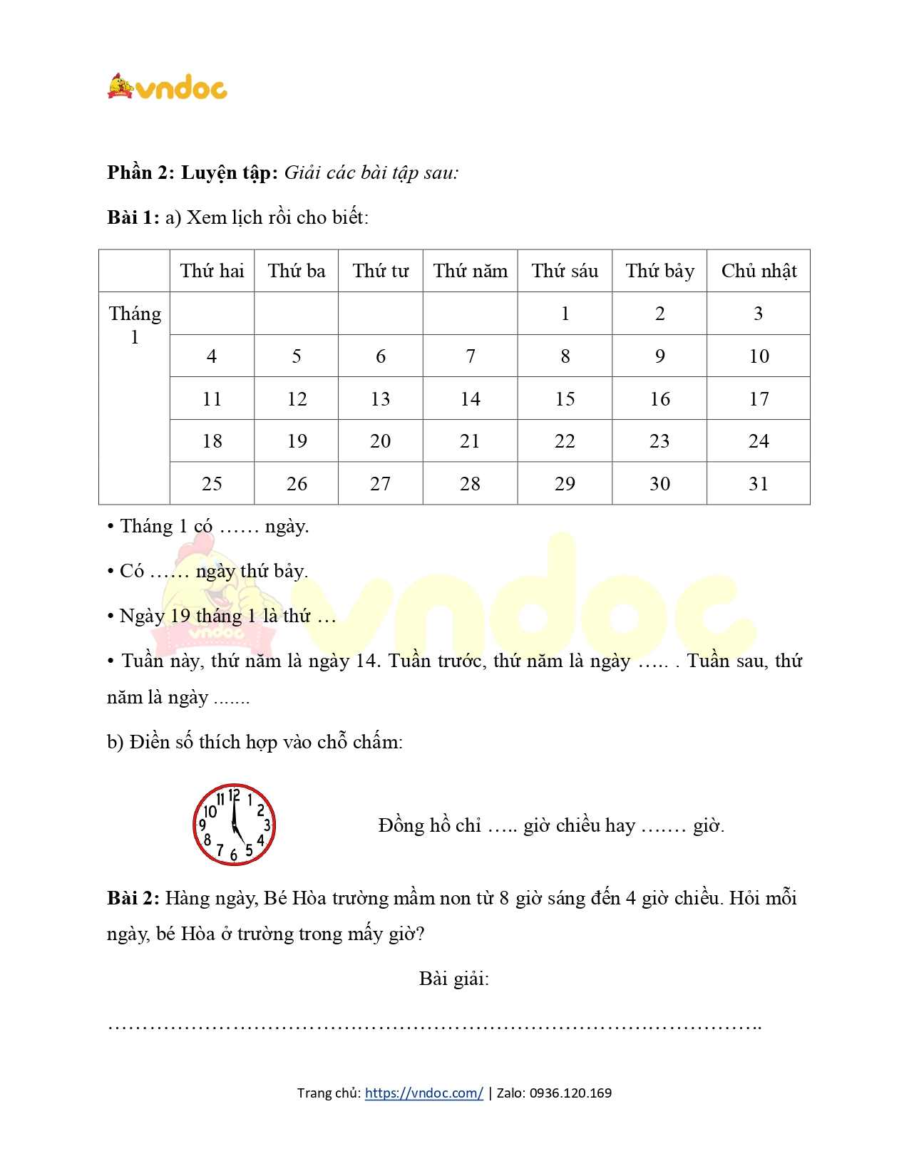 de kiem tra cuoi tuan toan lop 2 tuan 24 co ban h2*576362