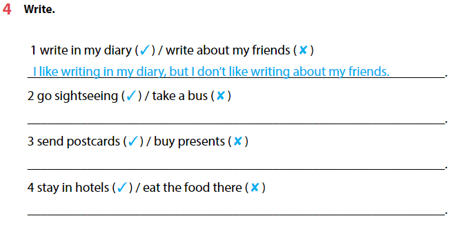 Sách bài tập Tiếng Anh lớp 4 Wonderful World Unit 10 Lesson 3